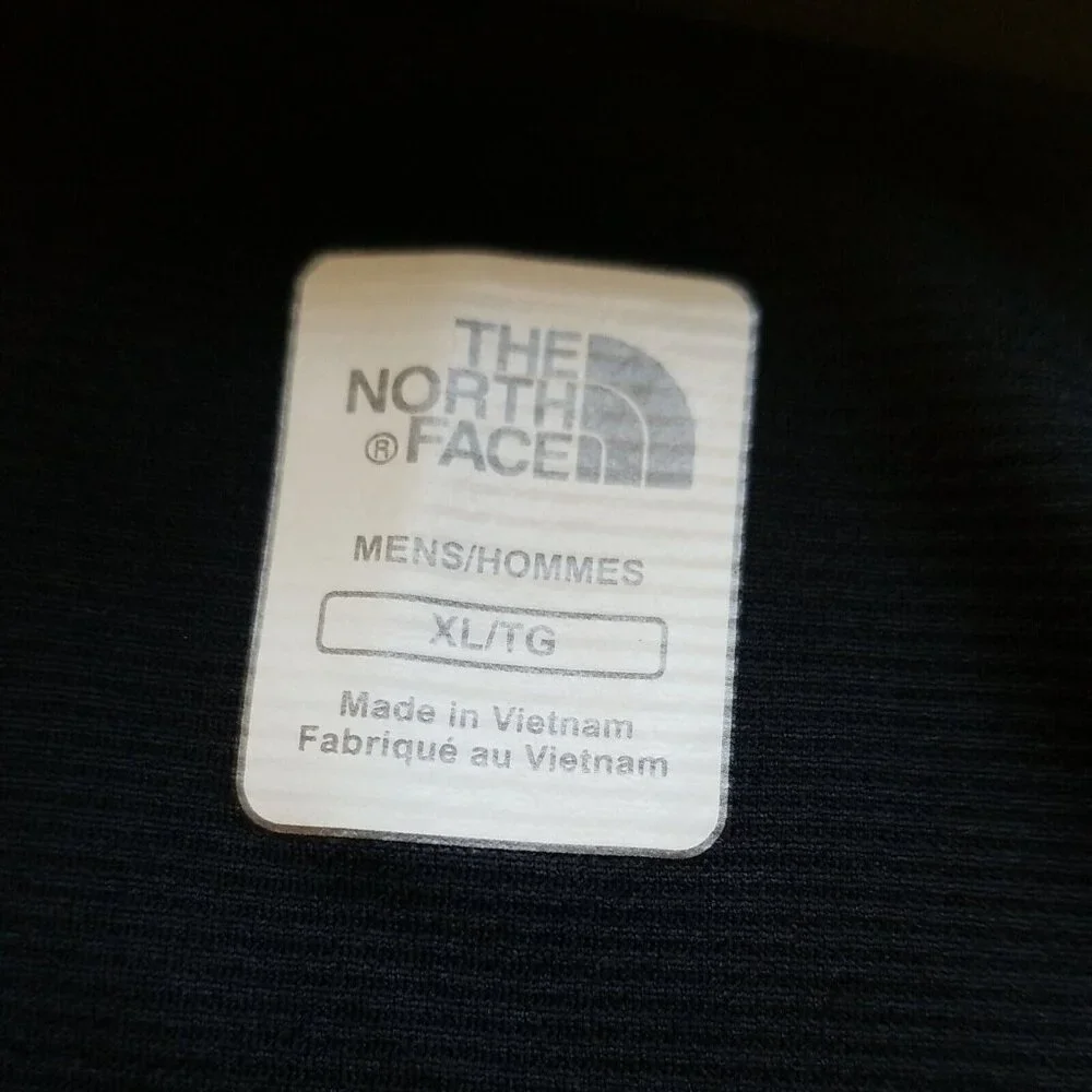 The North Face Flashdry 1/4 Zip Softshell Pullover Mens XL Back Pocket Hike Bike